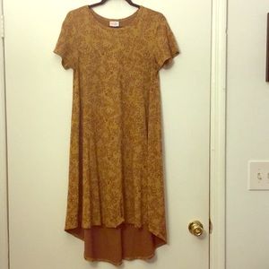 EUC LuLaRoe Carly Hi-Low Hem Dress